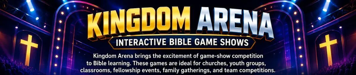 Kingdom Arena — interactive Bible game shows