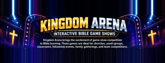 Kingdom Arena — interactive Bible game shows