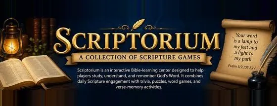 Scriptorium — a collection of Scripture games